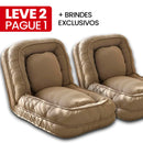 [LEVE 2 PAGUE 1] Sofá Cama Algodão Retrátil 5 em 1 + BRINDE: Almofadas Cushion